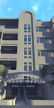 Green Condo Entry
